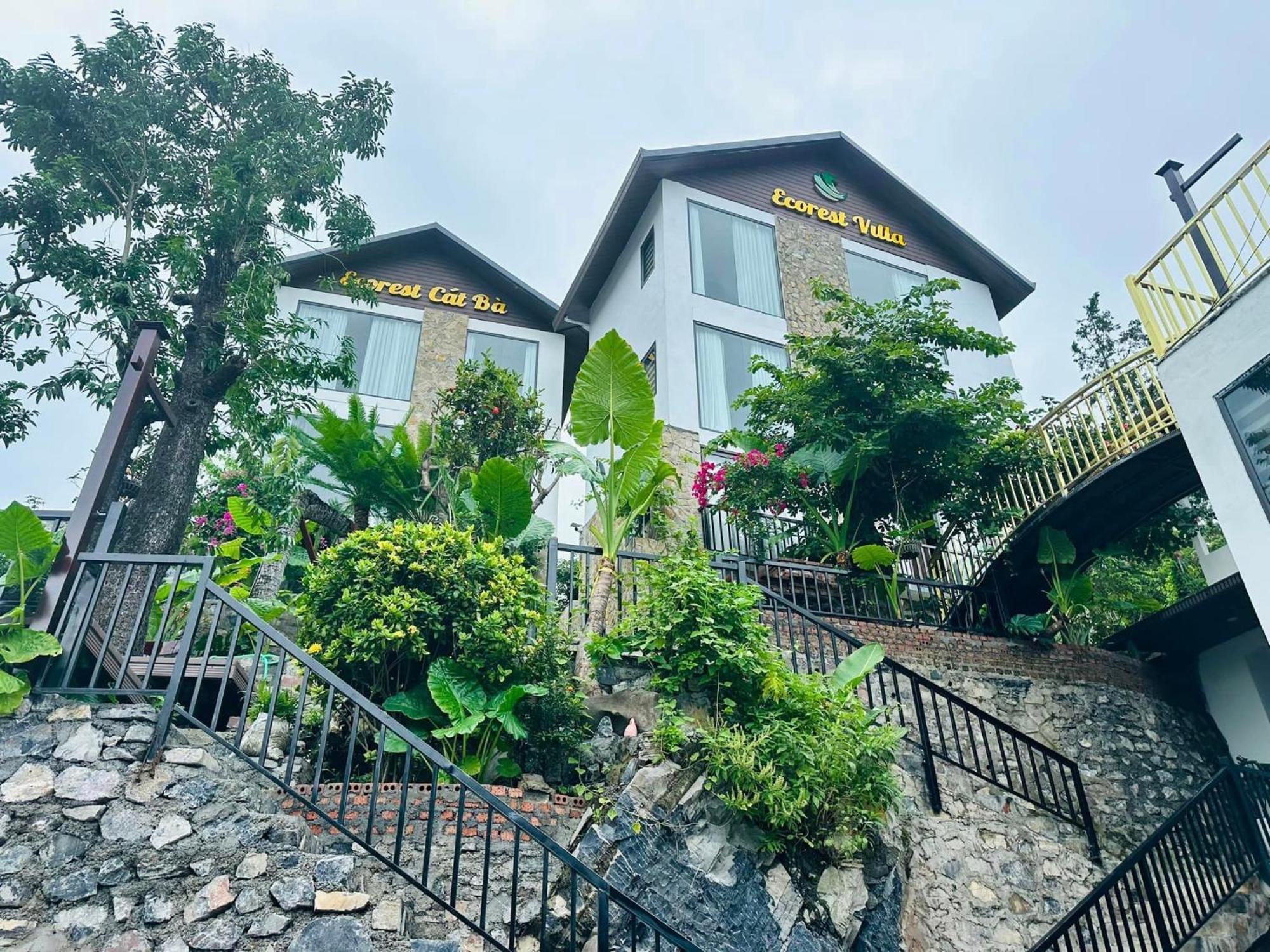 Ecorest Villa Cat Ba Chan Chau Екстериор снимка