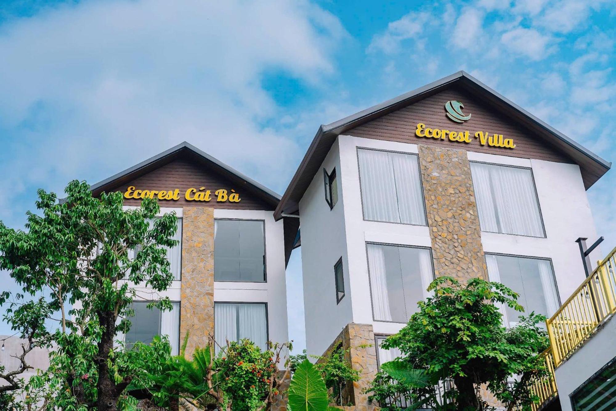 Ecorest Villa Cat Ba Chan Chau Екстериор снимка